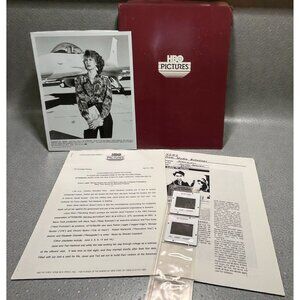 Afterburn HBO Movie Press Kit Photo Slides Laura Dern Robert Loggia Vintage 1992